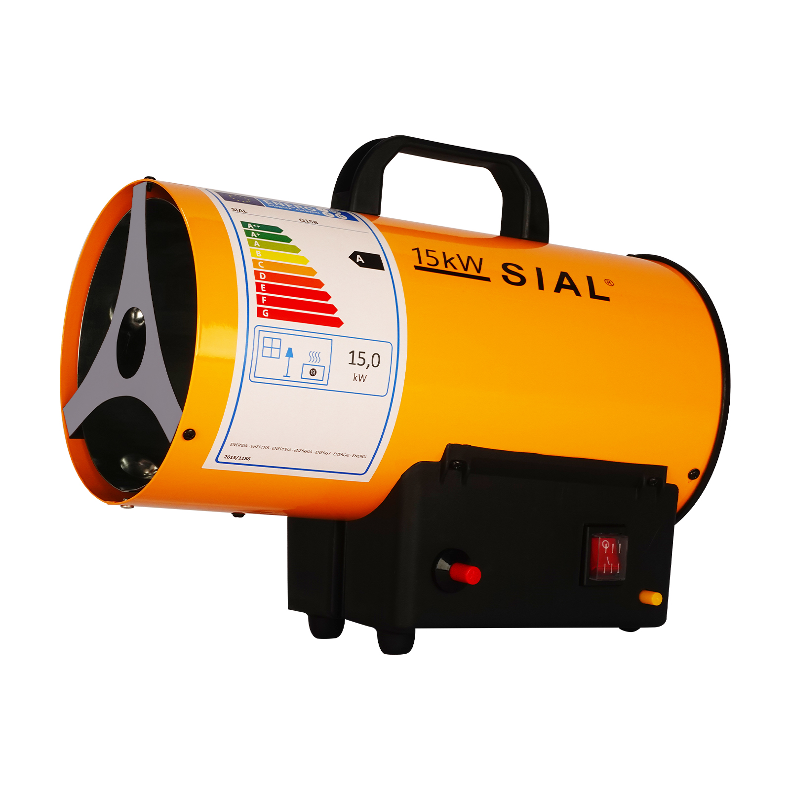 Réchauffeur à air pulsé au gaz naturel Q15B